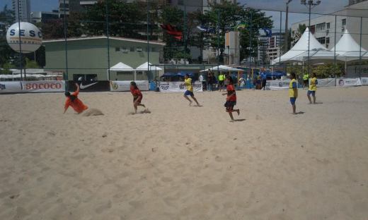 A equipe do Sport também foi campeã do Desafio Nacional de Beach Soccer